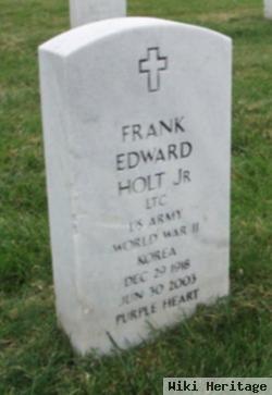 Ltc Frank Edward Holt, Jr