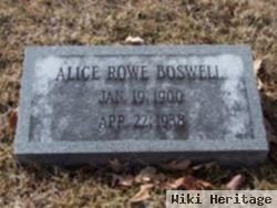 Alice Rowe Boswell