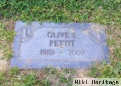 Olive E Mansfield Pettit