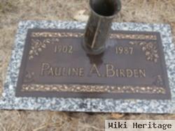 Pauline A Birden