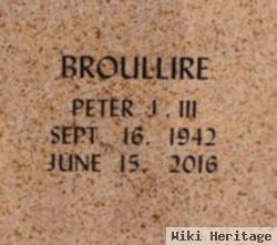 Peter J Broullire, Iii