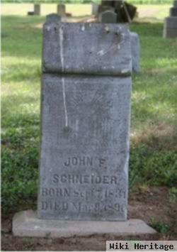 John E. Schneider