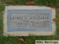 George H Schliecker