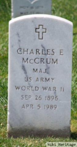 Charles E Mccrum