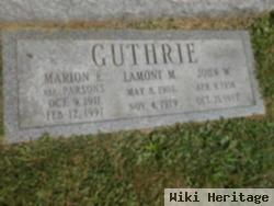 Lamont M. Guthrie