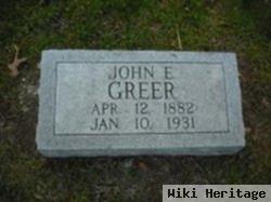 John E. Greer