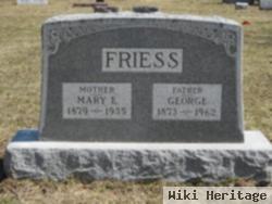 George Friess, Sr.