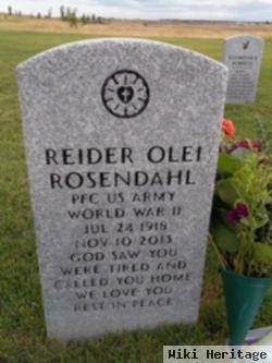 Reider Olei Rosendahl