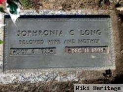 Sophronia C Long