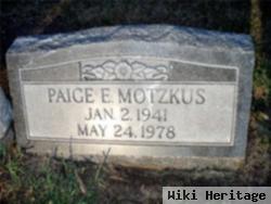 Paige E. Motzkus