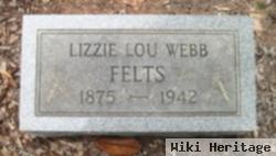 Lizzie Lou Webb Felts
