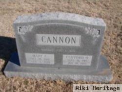 Mary Elizabeth Halsey Cannon