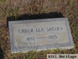 Cader Lex Shelby, Sr