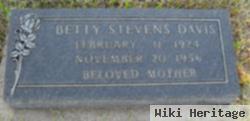 Betty Lou Stevens Davis