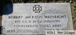 Pvt Robert Jackson Wainright