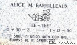 Alice Marie "tee Tee" Barrilleaux