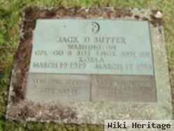 Jack D Sutter