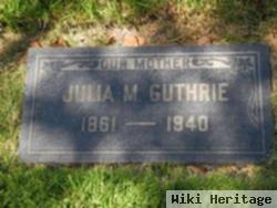 Julia Melvina Wilson Guthrie