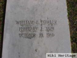 William E. Fowler