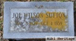 Joseph Wilson "joe" Sutton