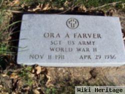 Ora Arthur "orie" Farver