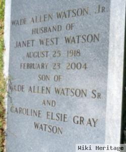 Wade Allen Watson, Jr