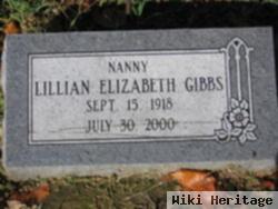 Lillian Elizabeth "nanny" Gray Gibbs