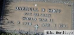 Pfc Darrell D Kopp