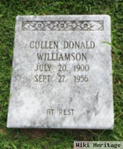 Cullen Donald Williamson