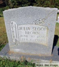 Julia Sloop Brown