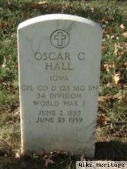 Oscar C Hall