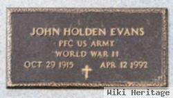 John Holden Evans