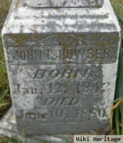 John Louis Howser