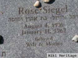 Rose Siegel Greenberg