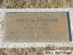 Cleo George Johnson