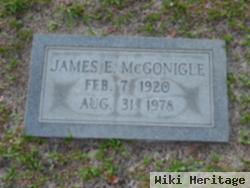 James E Mcgonigle