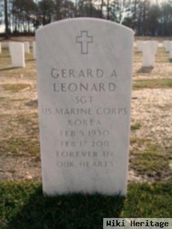 Gerard A Leonard