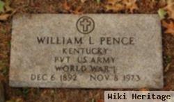 Pvt William L Pence