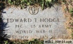 Edward T Hodge