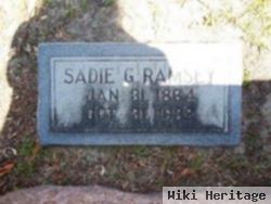 Sadie G Ramsey