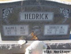 Ralph E "ike" Hedrick