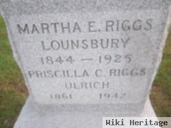 Martha Riggs Lounsbury