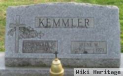 Edward D Kemmler, Sr