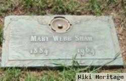 Mary Webb Shaw