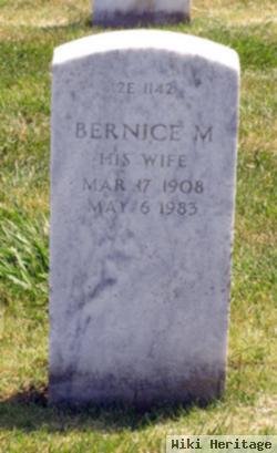 Bernice M Sugrue