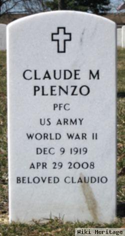 Claude M Plenzo