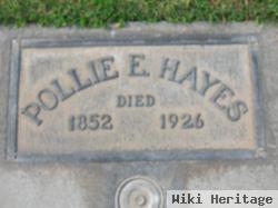 Mary "pollie" Elder Hayes