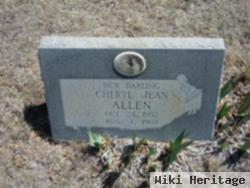 Cheryl Jean "jeannie" Allen