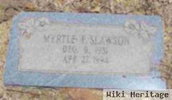 Myrtle F. Slawson