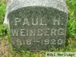 Paul H Weinberg